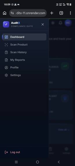 AuditX – screenshot 1