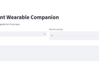 BeeReflect AI: Wearable AI Journal & Task Companion