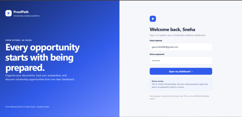 ProofPath – screenshot 1