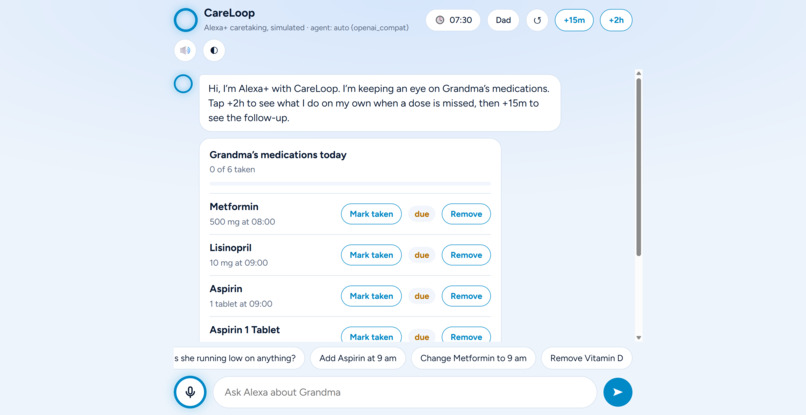 CareLoop: The AI Caregiving Companion – screenshot 2
