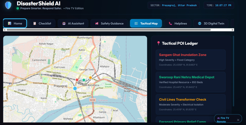 DisasterShield AI — Fire TV Edition – screenshot 4