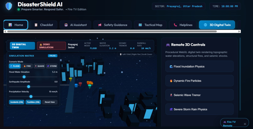 DisasterShield AI — Fire TV Edition – screenshot 6