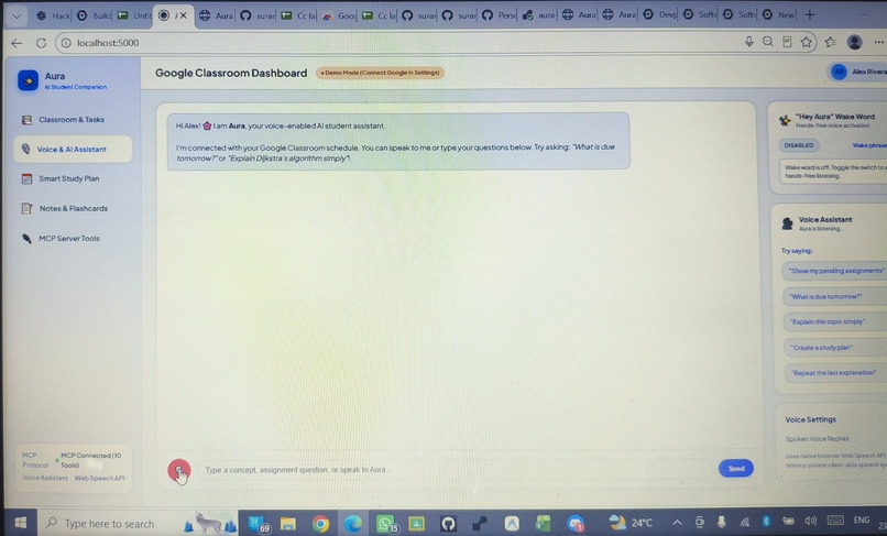 Aura AI Student Assistant – screenshot 2