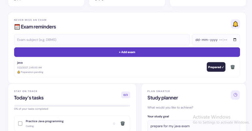 StudyMate AI – screenshot 1