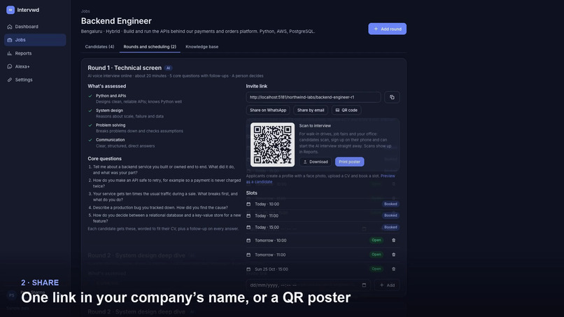 Intervwd – screenshot 3