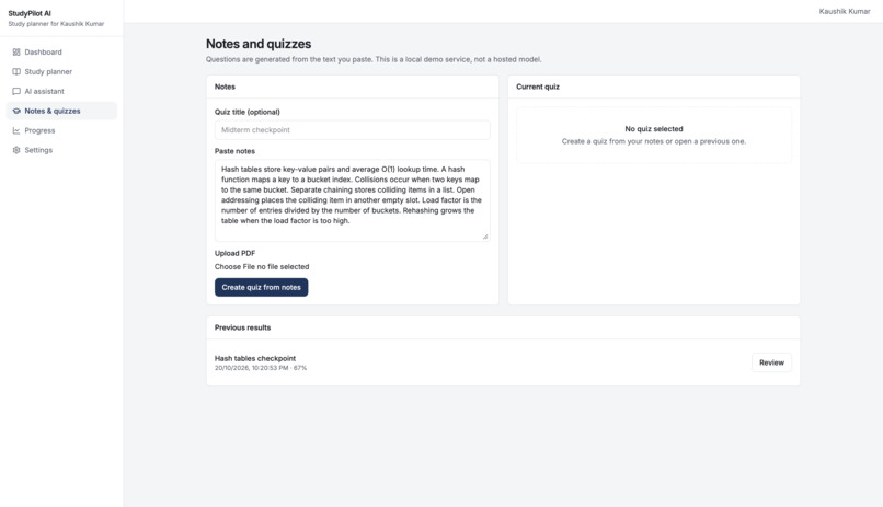 StudyPilot-AI – screenshot 8