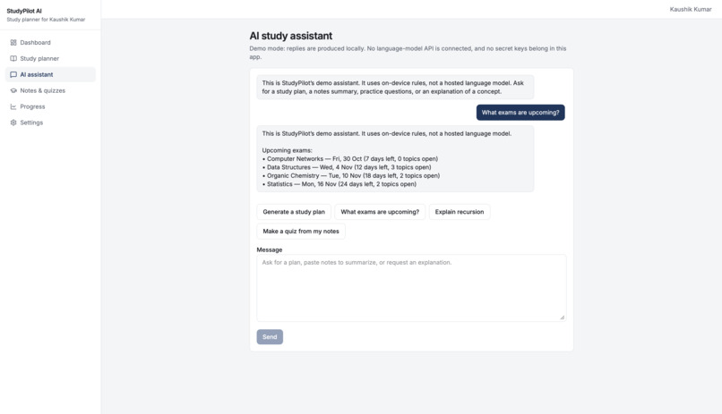 StudyPilot-AI – screenshot 6