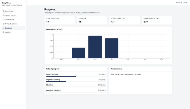 StudyPilot-AI – screenshot 11
