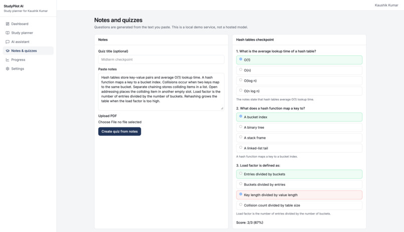 StudyPilot-AI – screenshot 9