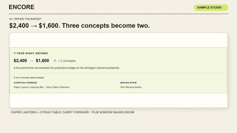ENCORE – screenshot 10