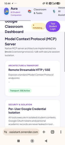 Aura AI Student Assistant – screenshot 5