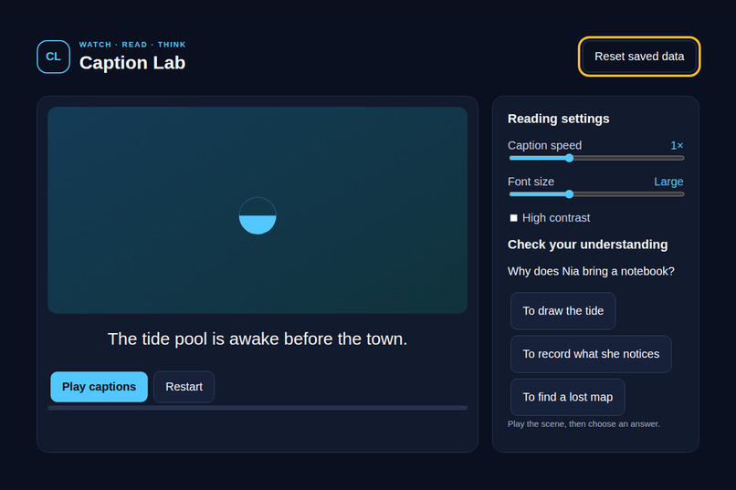 Caption Lab – screenshot 1