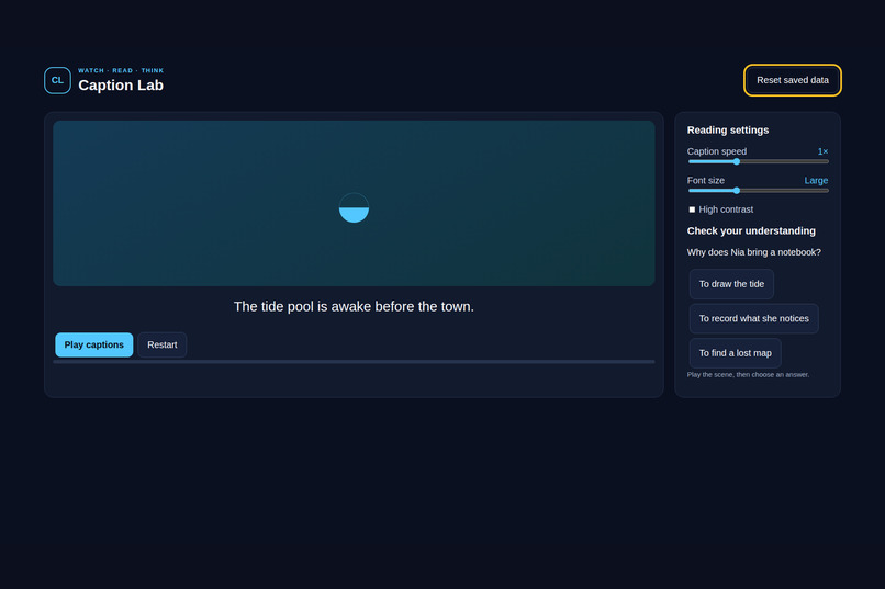 Caption Lab – screenshot 2