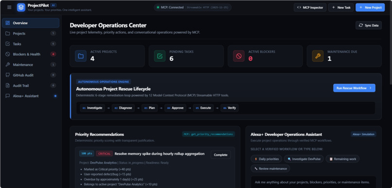 ProjectPilot AI – screenshot 1