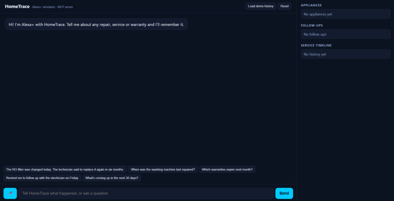 HomeTrace — Your Smart Household Assistant – screenshot 1