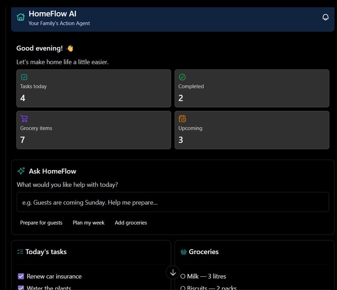 HomeFlow AI – screenshot 1