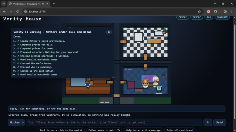 Verity - Trustworthy Household Action Agent – screenshot 10