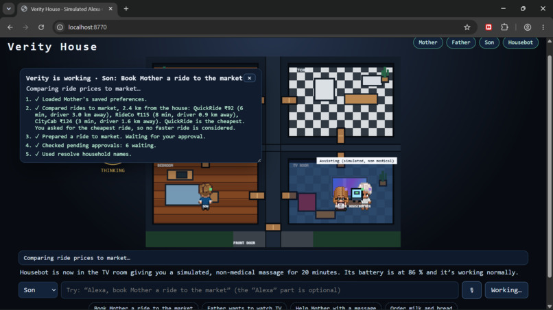 Verity - Trustworthy Household Action Agent – screenshot 6