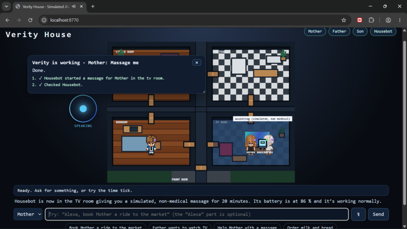 Verity - Trustworthy Household Action Agent – screenshot 5