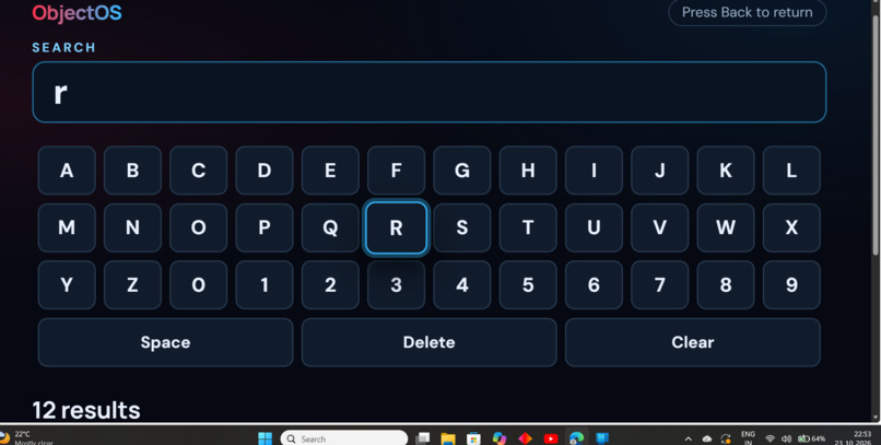 ObjectOS – screenshot 6