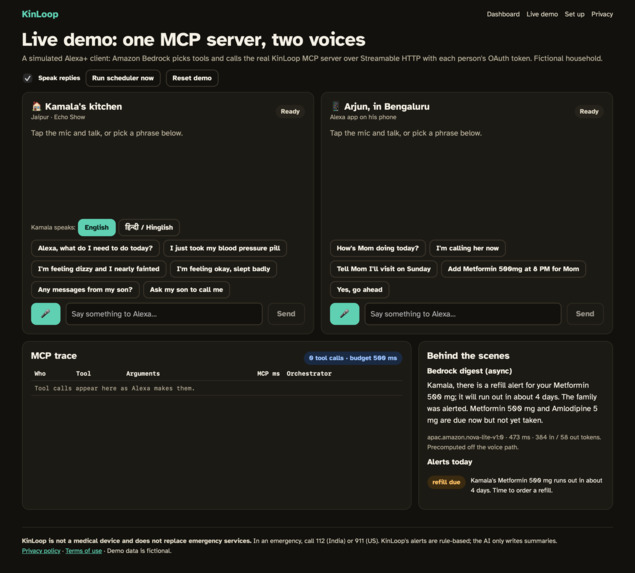 kin loop – screenshot 2
