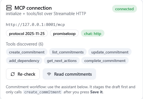 PromiseLoop – screenshot 4
