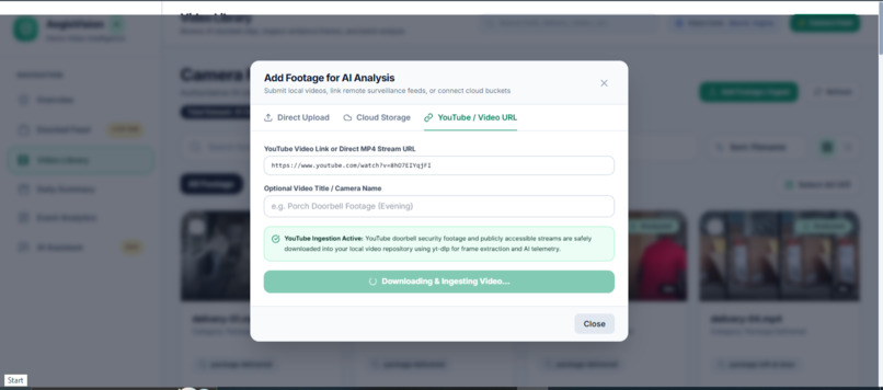 AegisVision: AI Doorbell Video Intelligence – screenshot 5
