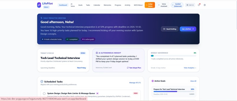 LifePilot AI – screenshot 1