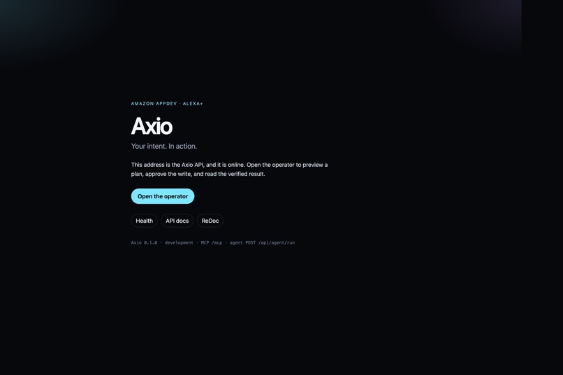 Axio - AI Personal Operator – screenshot 1