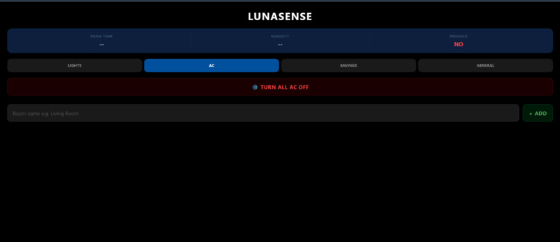 LunaSense – screenshot 1