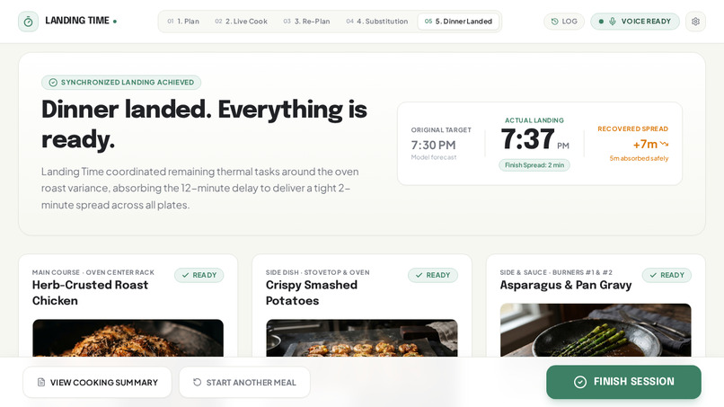 Landing Time: Multi-Dish Kitchen Engine – screenshot 5