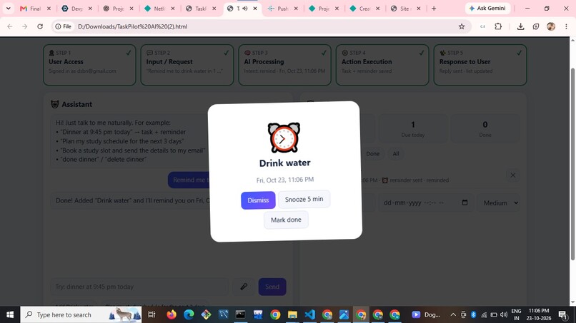 Task Pilot-AI – screenshot 2