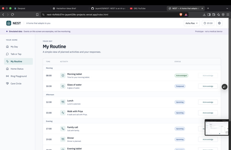 NEST – screenshot 4