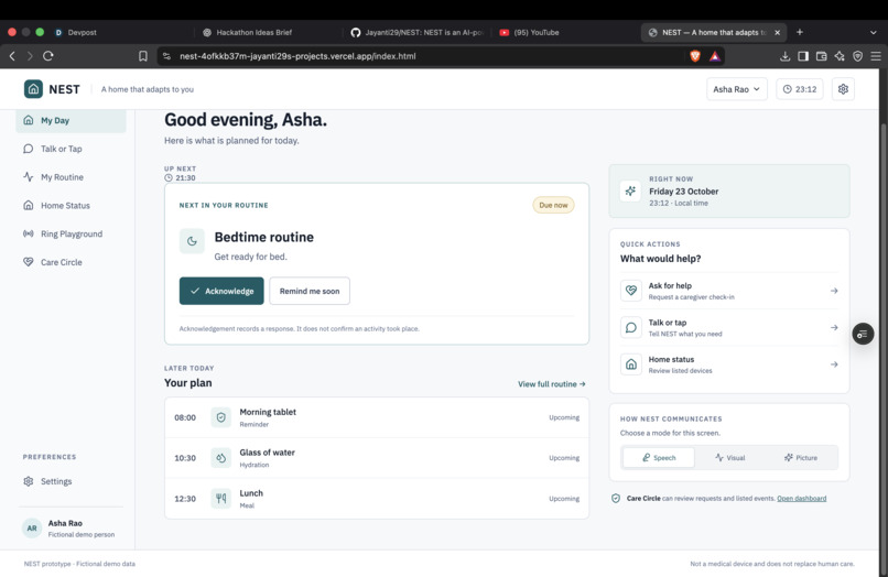 NEST – screenshot 5