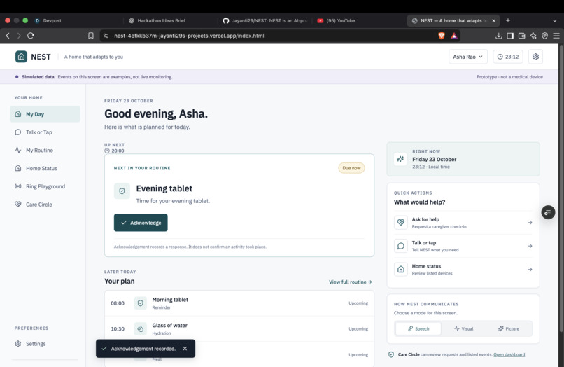 NEST – screenshot 7