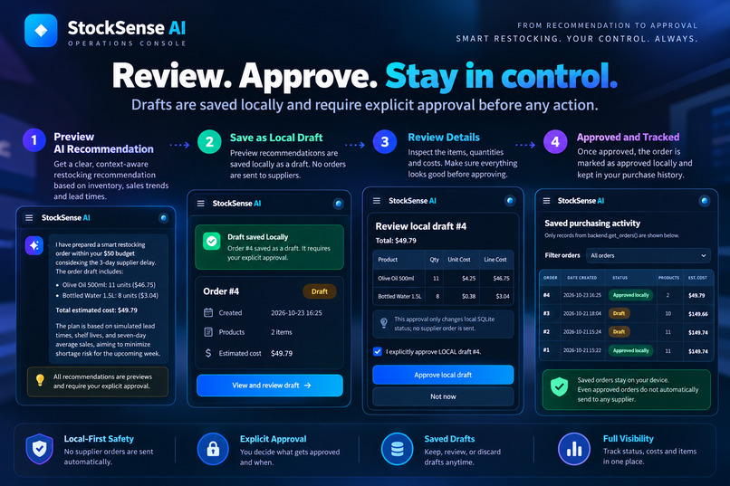 StockSense AI — Smart Inventory & Purchasing – screenshot 4