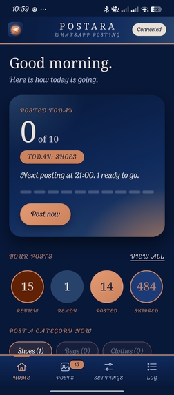 Postara — Conversational AI for WhatsApp Commerce – screenshot 5