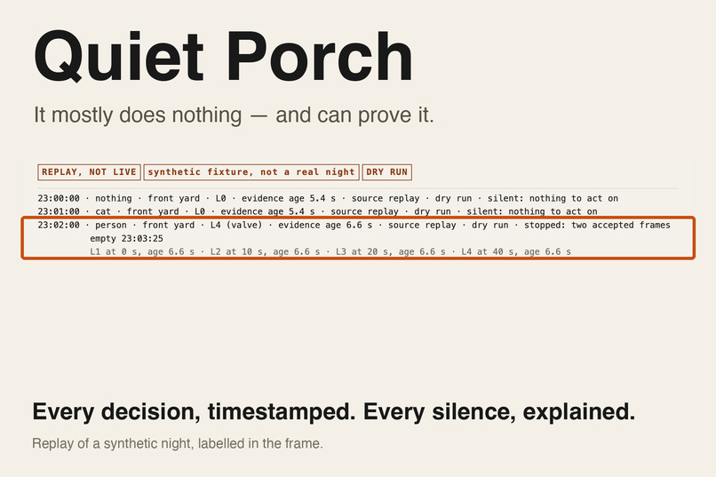 Quiet Porch – screenshot 2