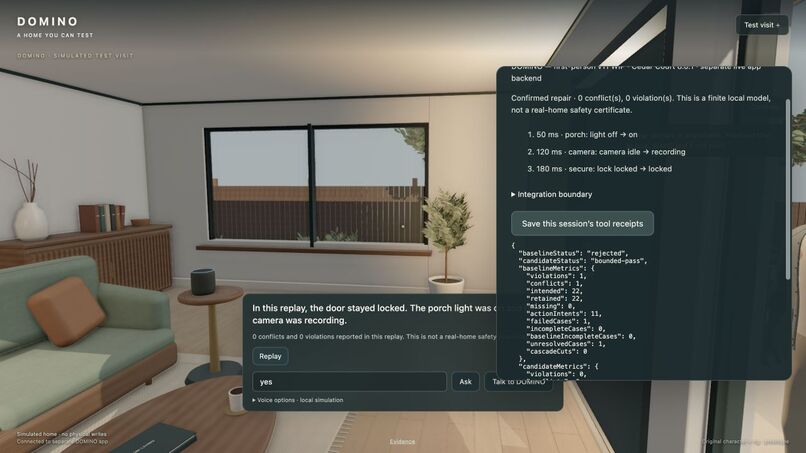 DOMINO — Causal Automation Twin – screenshot 2