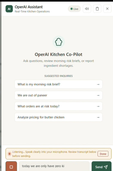 OperAI – screenshot 1