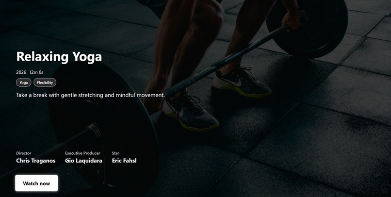 FitVision TV – screenshot 5