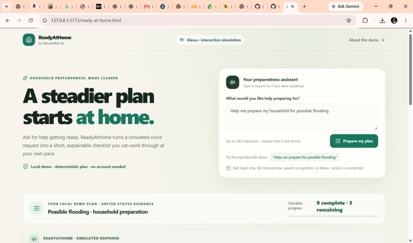 ReadyAtHome – screenshot 1