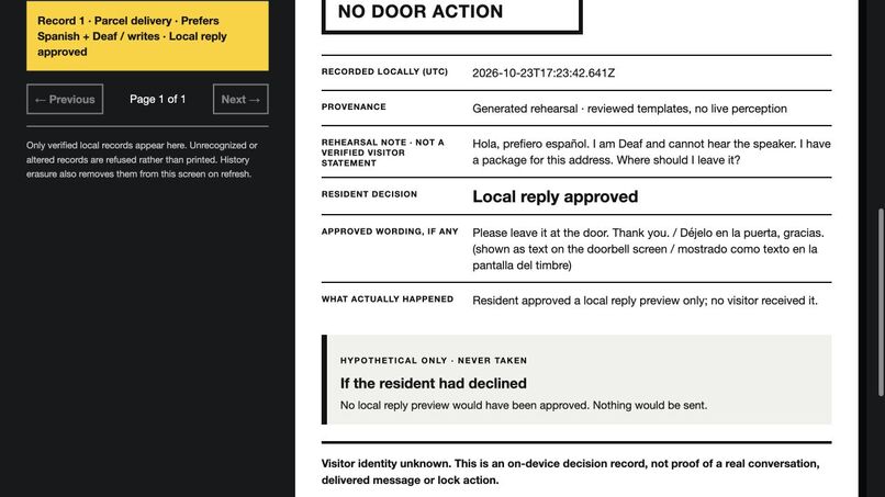 THRESHOLD — A Considerate Doorway – screenshot 1