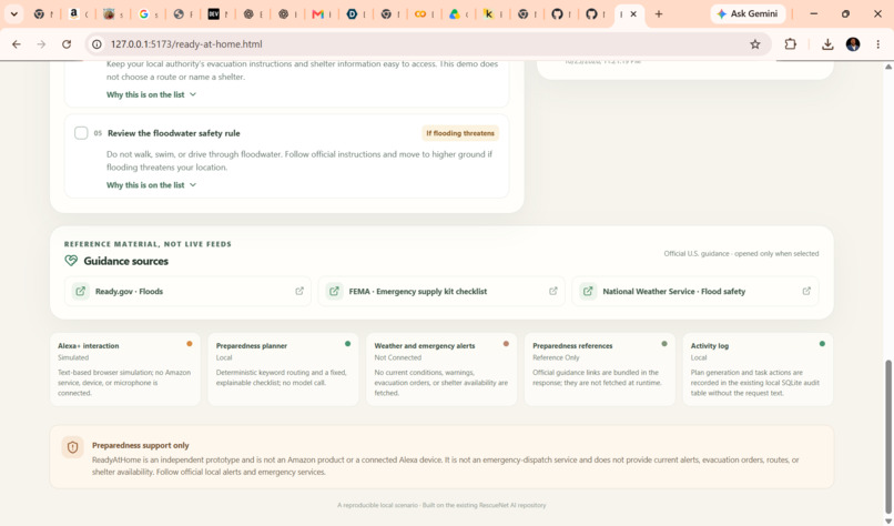 ReadyAtHome – screenshot 2