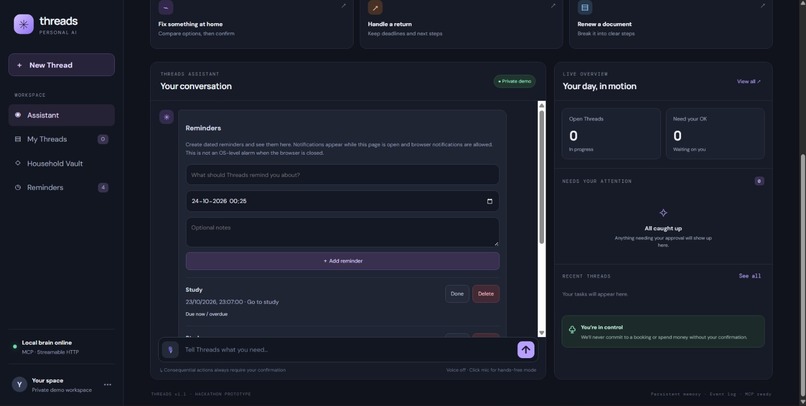 Threads-AI – screenshot 3