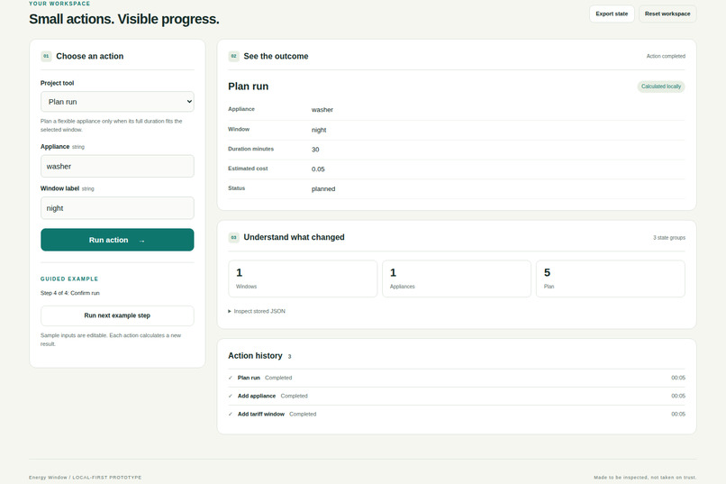 Energy Window – screenshot 1