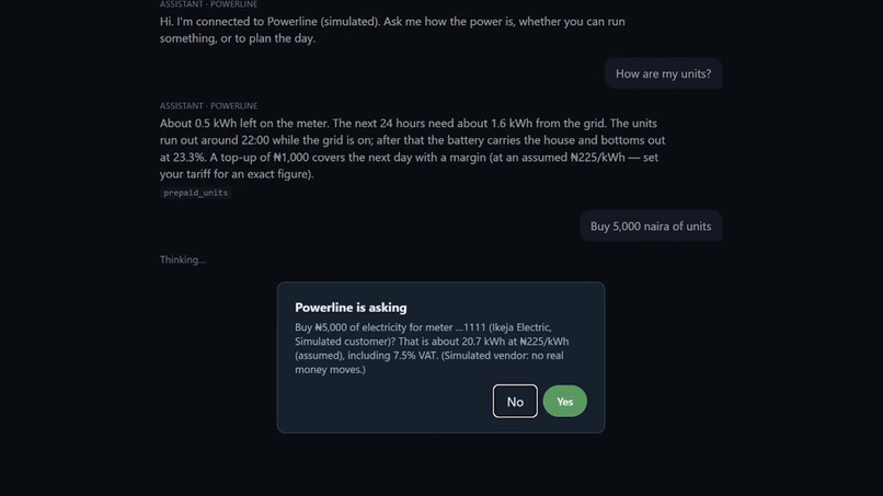 Powerline: Home Power Copilot for Alexa+ – screenshot 11