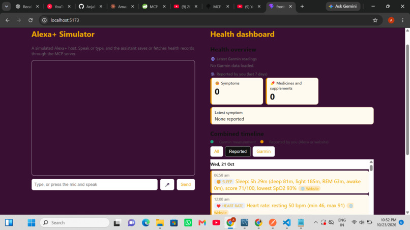 Alexa Health Assistant – screenshot 1