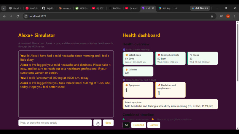 Alexa Health Assistant – screenshot 3