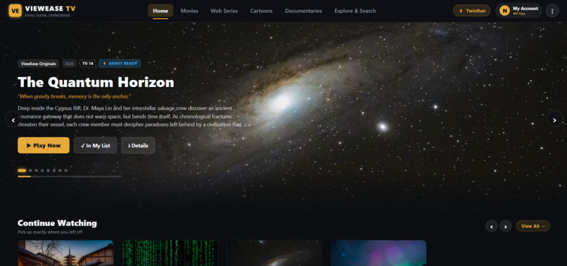 ViewEaseTV – screenshot 1